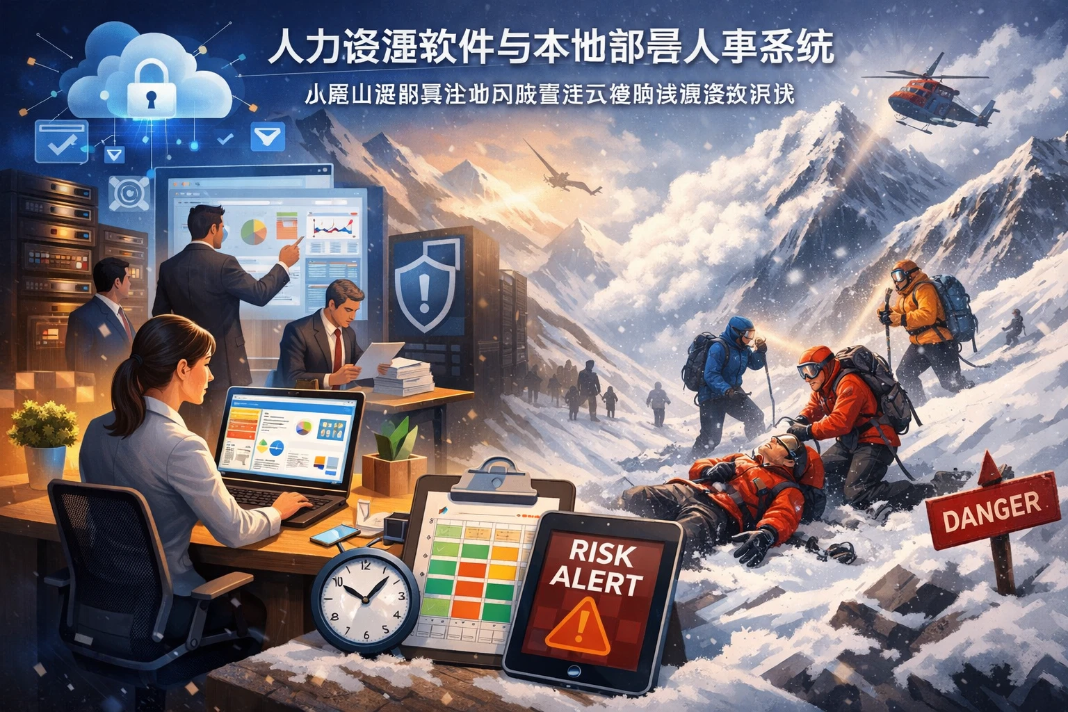 人力资源软件与本地部署人事系统：从登山悲剧看企业风险管控与考勤排班系统优化