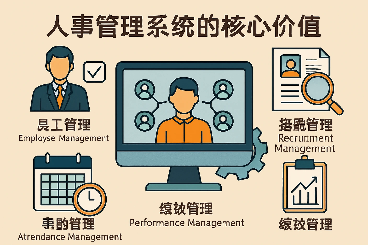 人事管理系统的核心价值