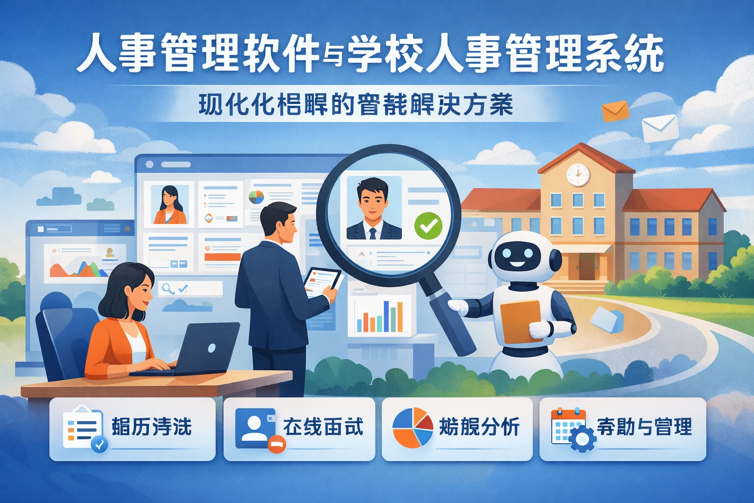 人事管理软件与学校人事管理系统:现代化招聘的智能解决方案
