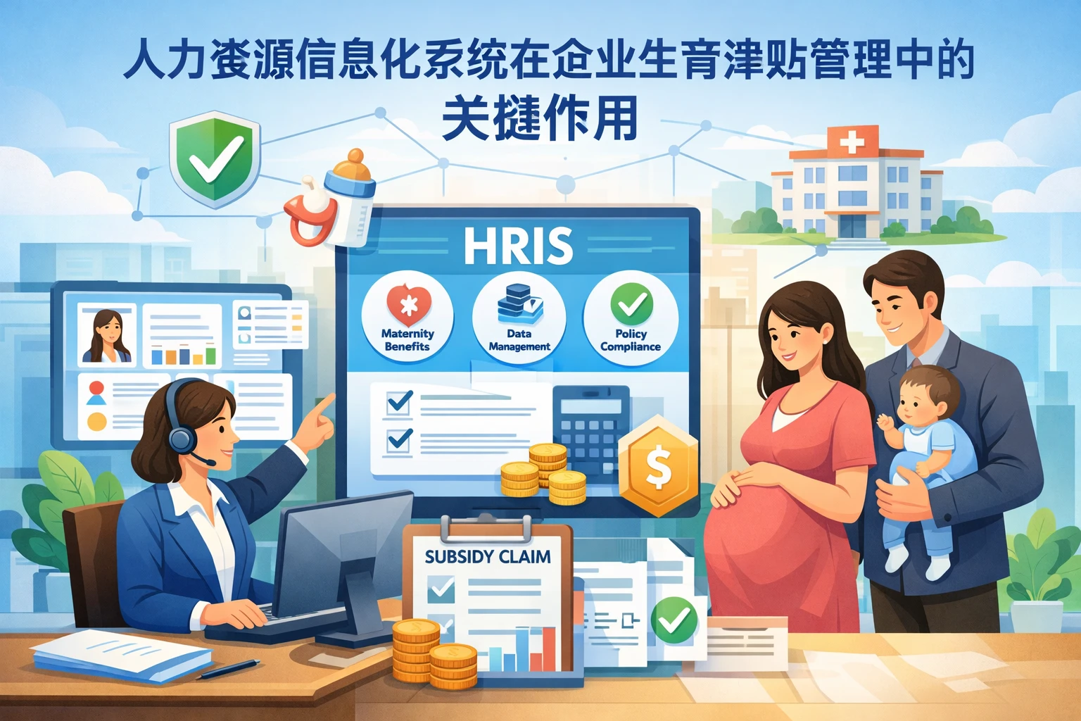 人力资源信息化系统在企业生育津贴管理中的关键作用