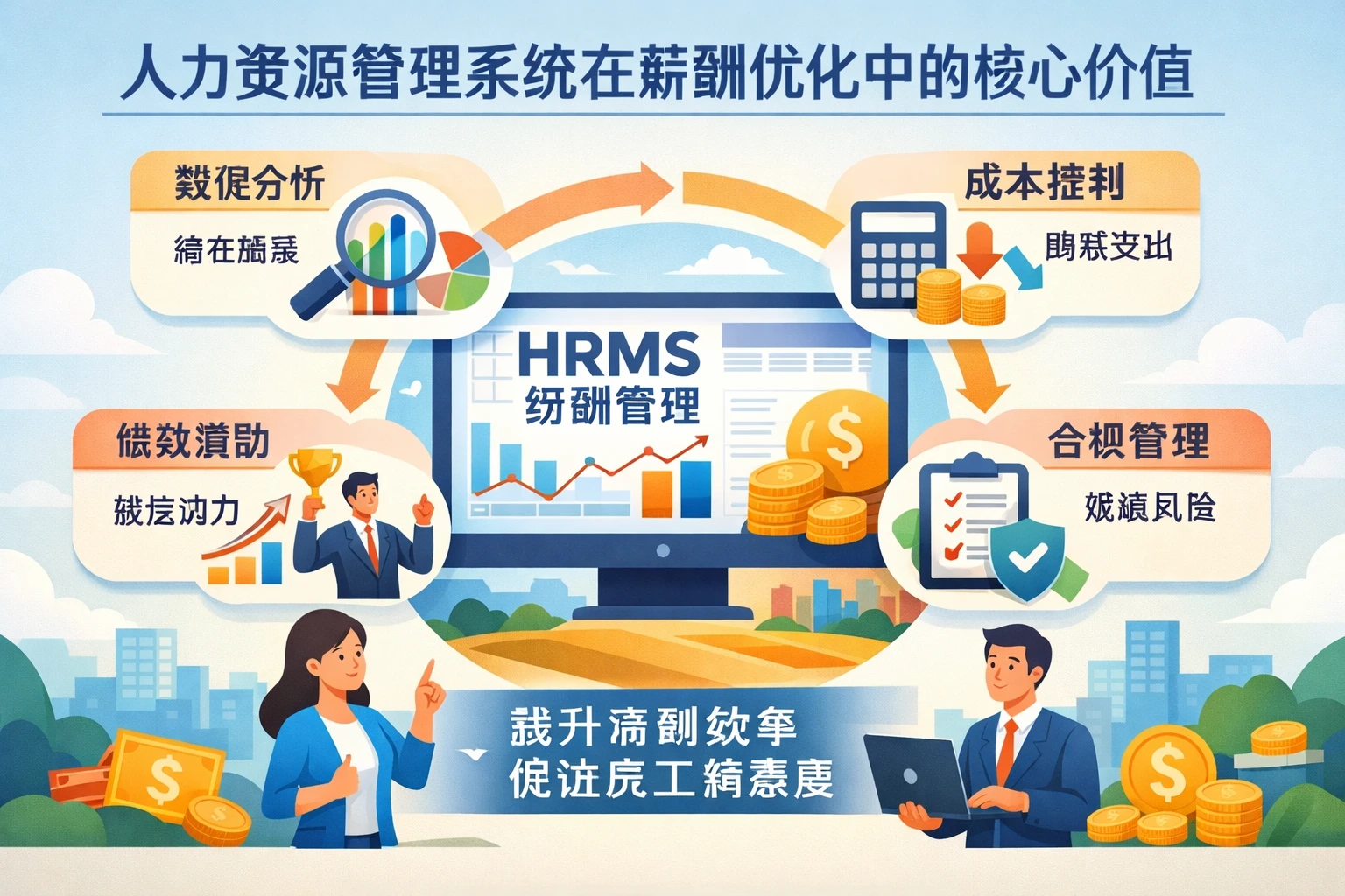 人力资源管理系统在薪酬优化中的核心价值