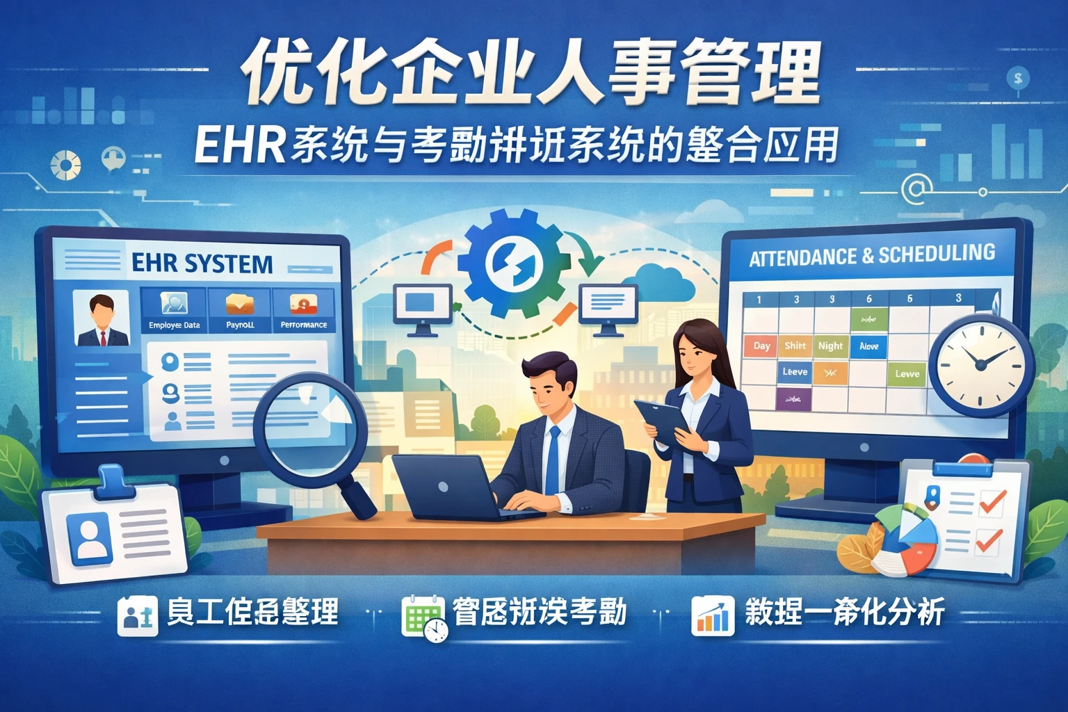 优化企业人事管理:EHR系统与考勤排班系统的整合应用