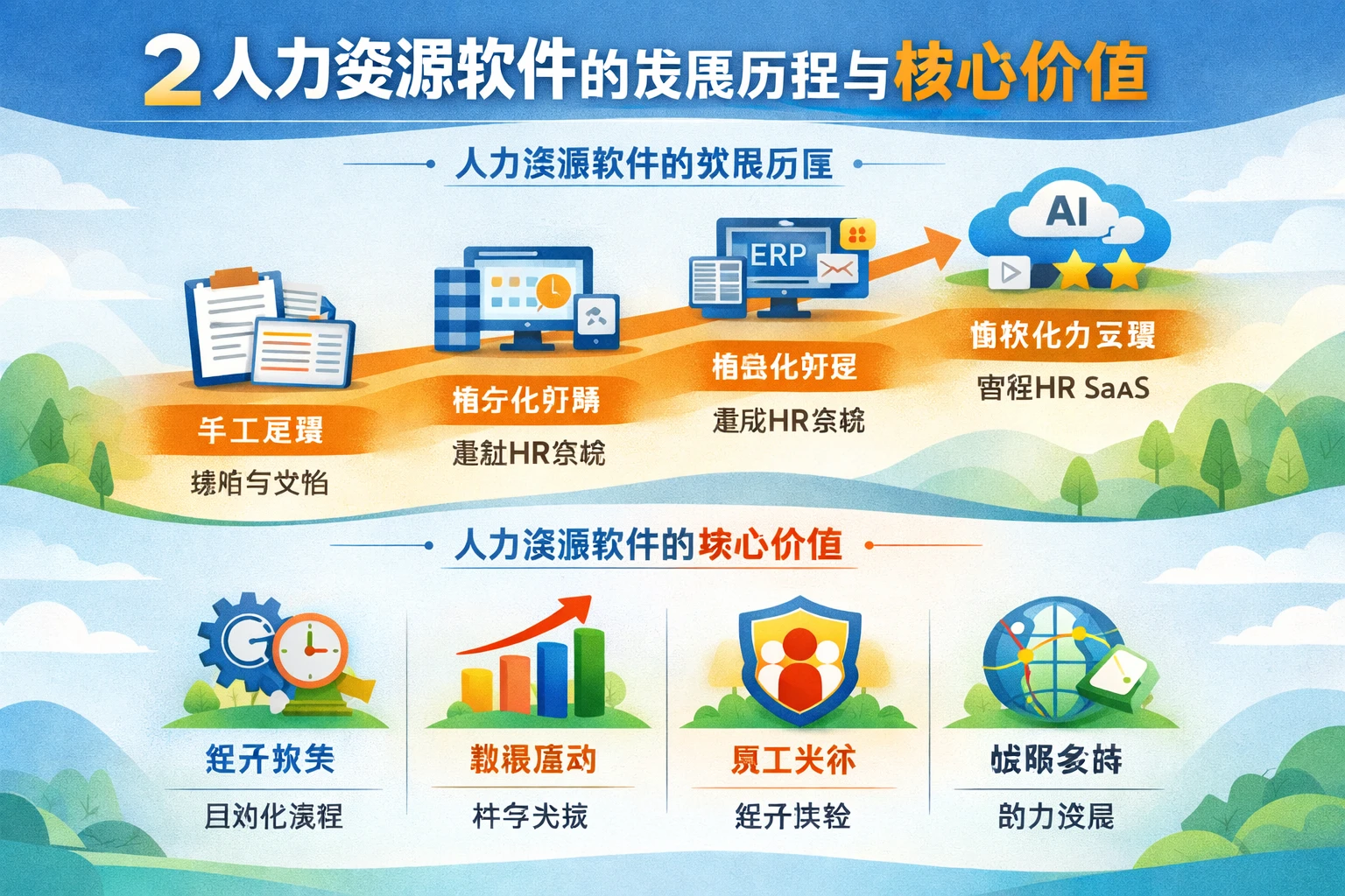 2 人力资源软件的发展历程与核心价值