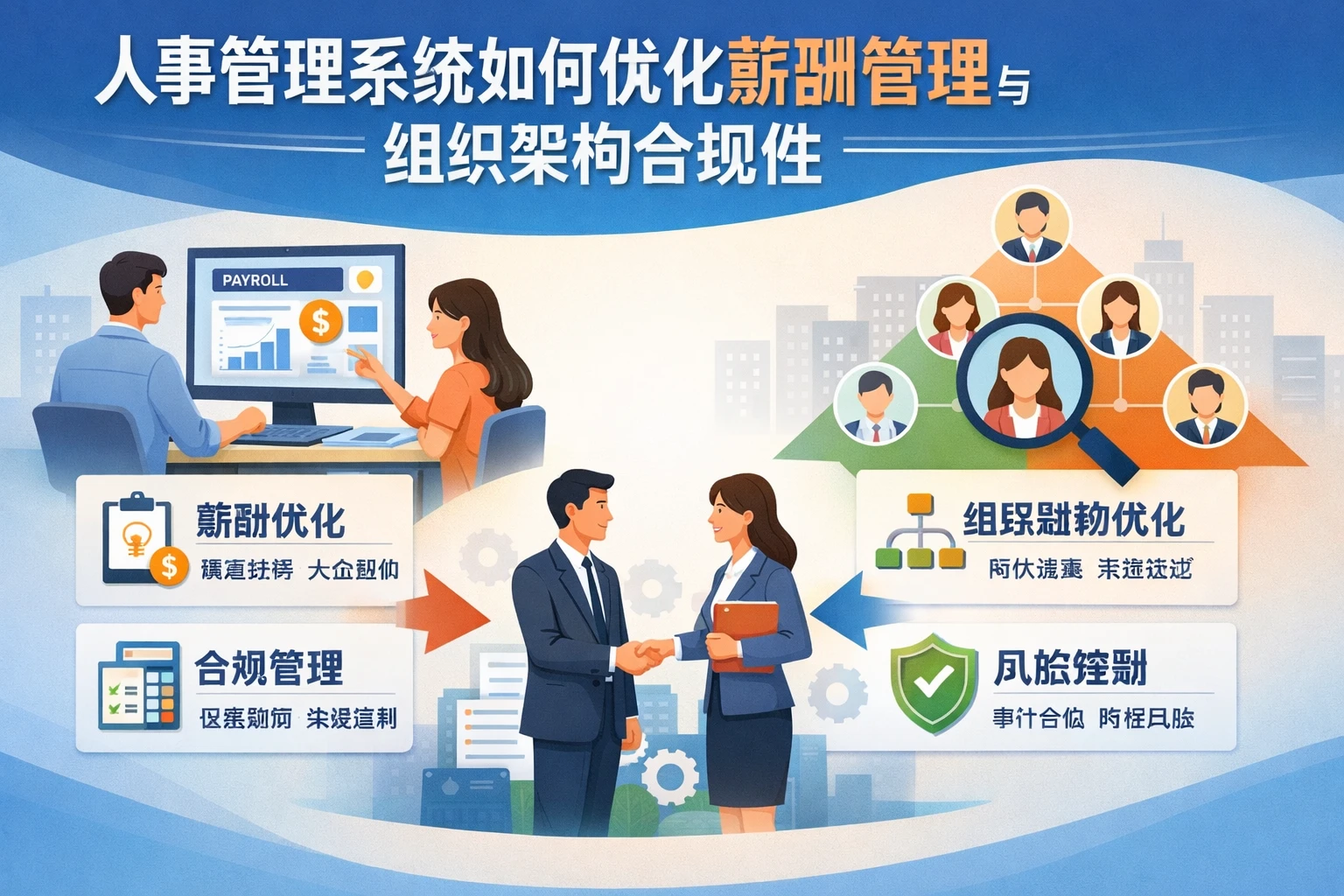 人事管理系统如何优化薪酬管理与组织架构合规性