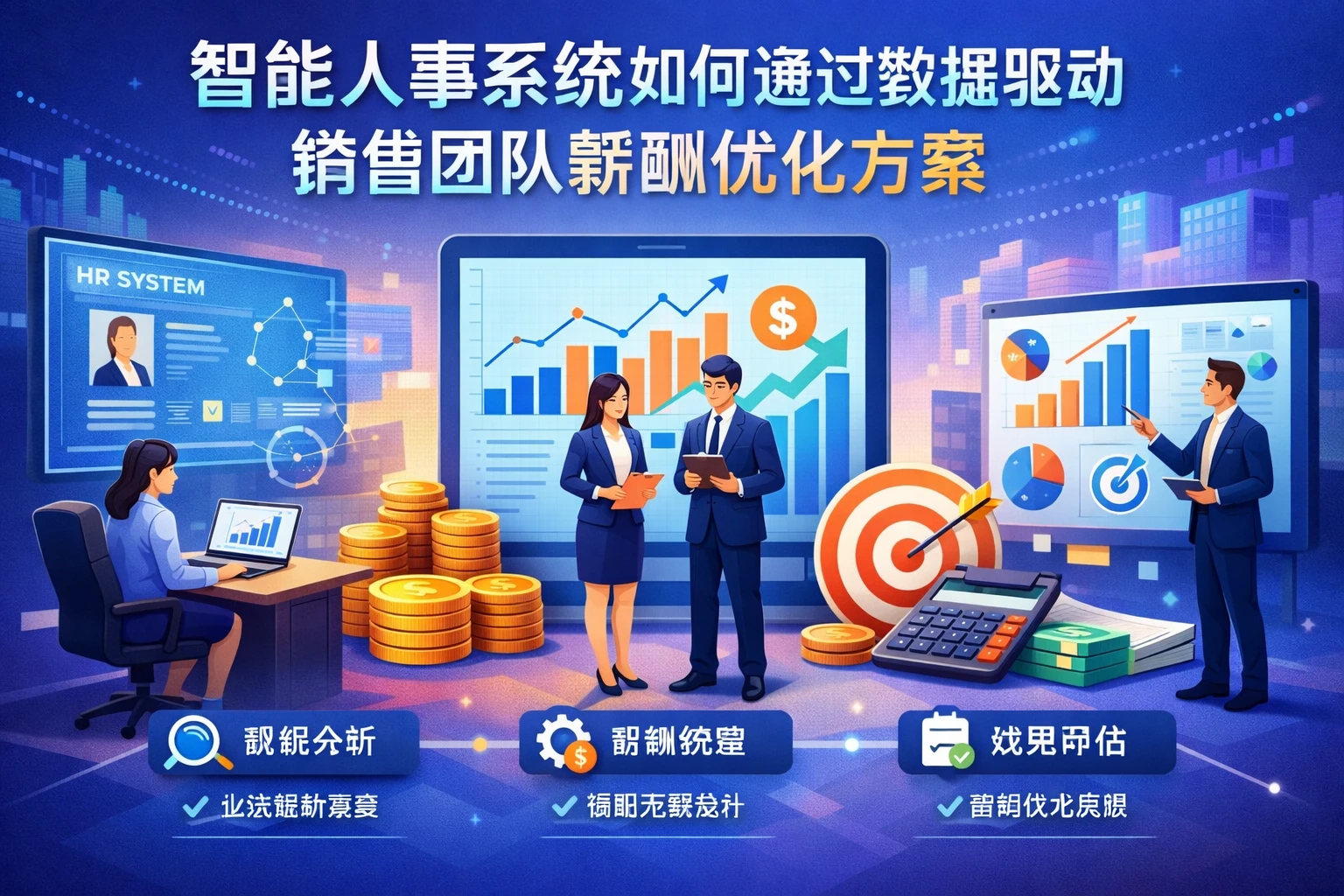 智能人事系统如何通过数据驱动销售团队薪酬优化方案