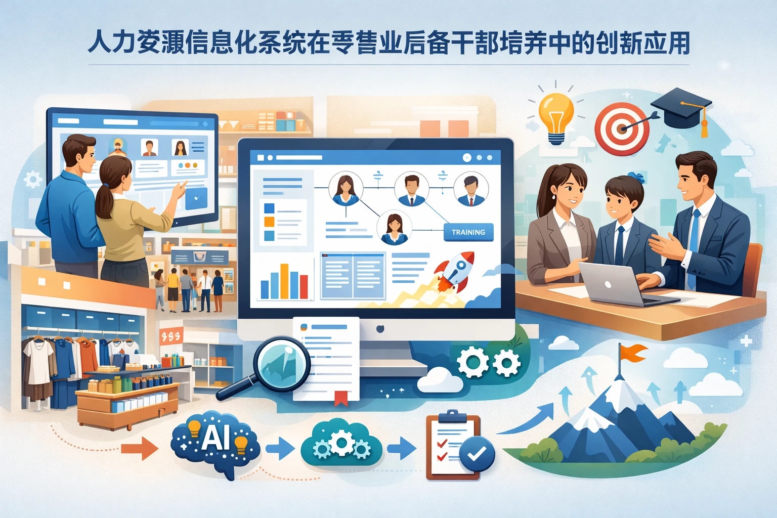 人力资源信息化系统在零售业后备干部培养中的创新应用