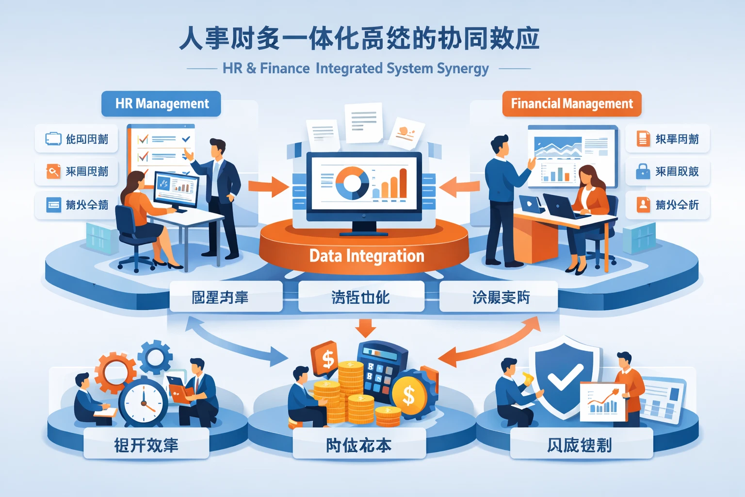 人事财务一体化系统的协同效应