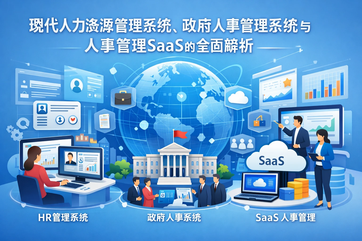 现代人力资源管理系统、政府人事管理系统与人事管理SaaS的全面解析