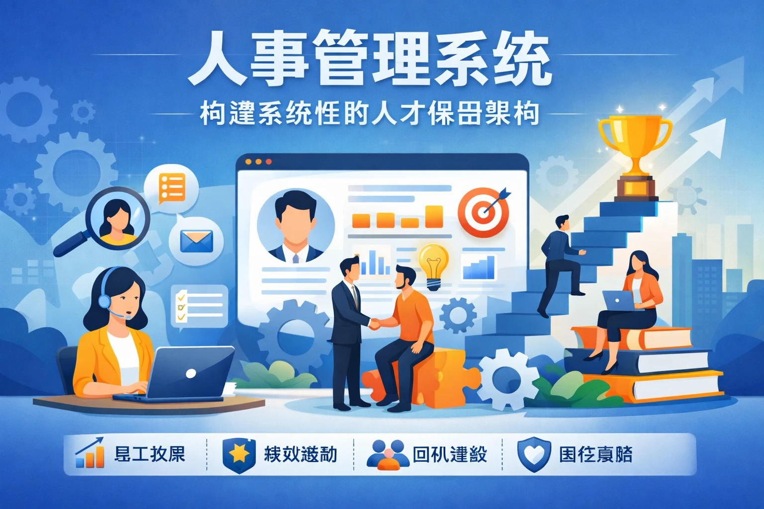 人事管理系统：构建系统性的人才保留架构