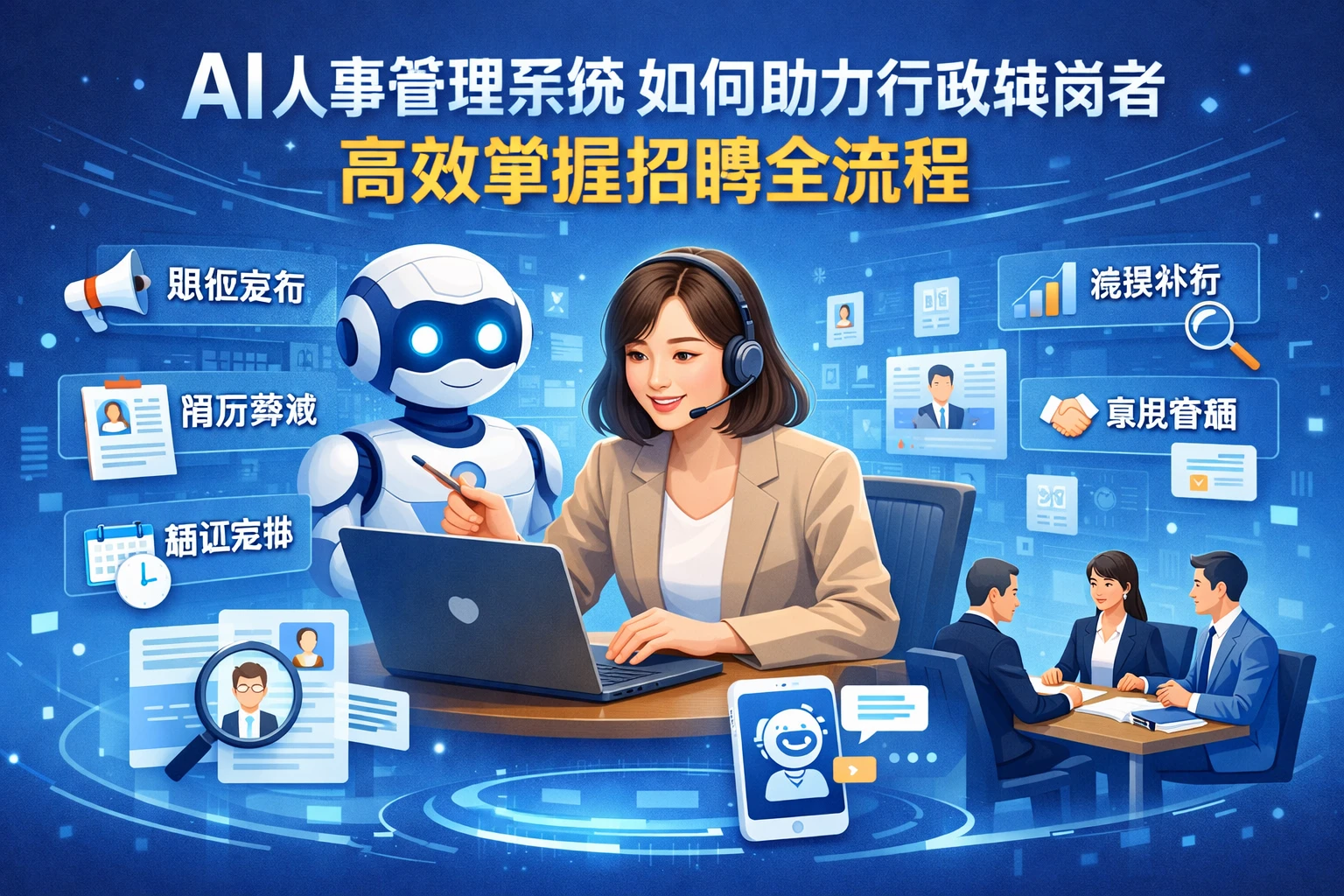 AI人事管理系统如何助力行政转岗者高效掌握招聘全流程