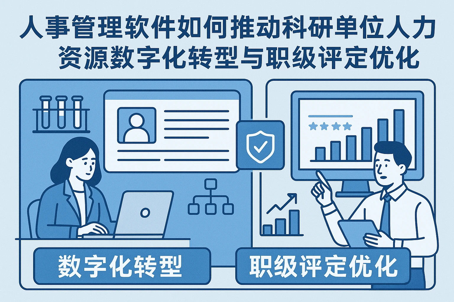 人事管理软件如何推动科研单位人力资源数字化转型与职级评定优化