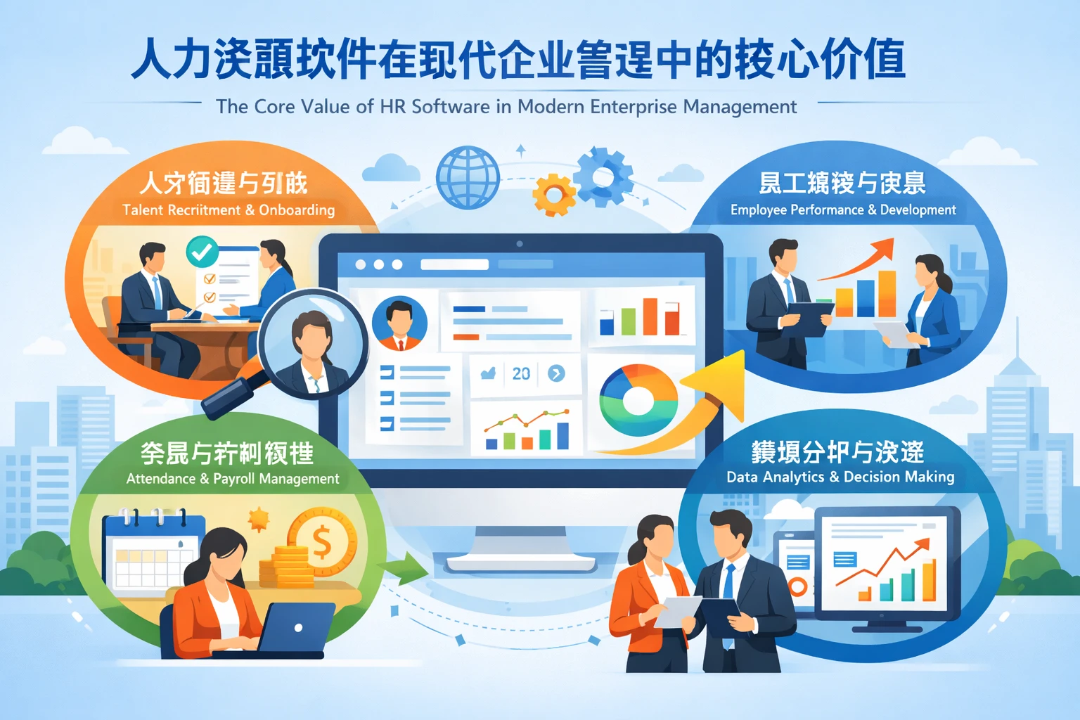 人力资源软件在现代企业管理中的核心价值