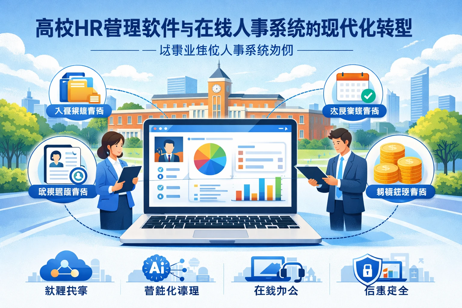 高校HR管理软件与在线人事系统的现代化转型——以事业单位人事系统为例