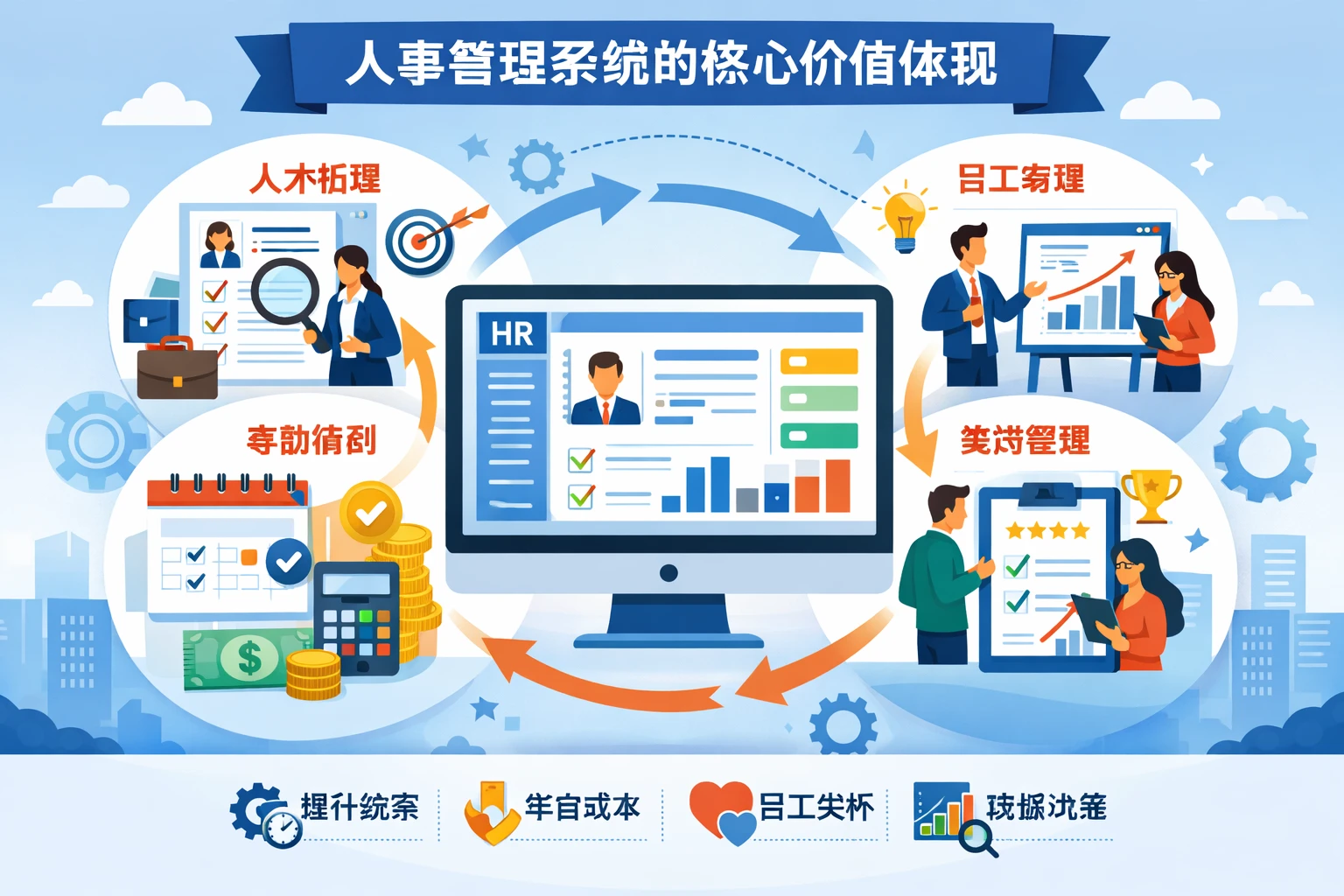 人事管理系统的核心价值体现