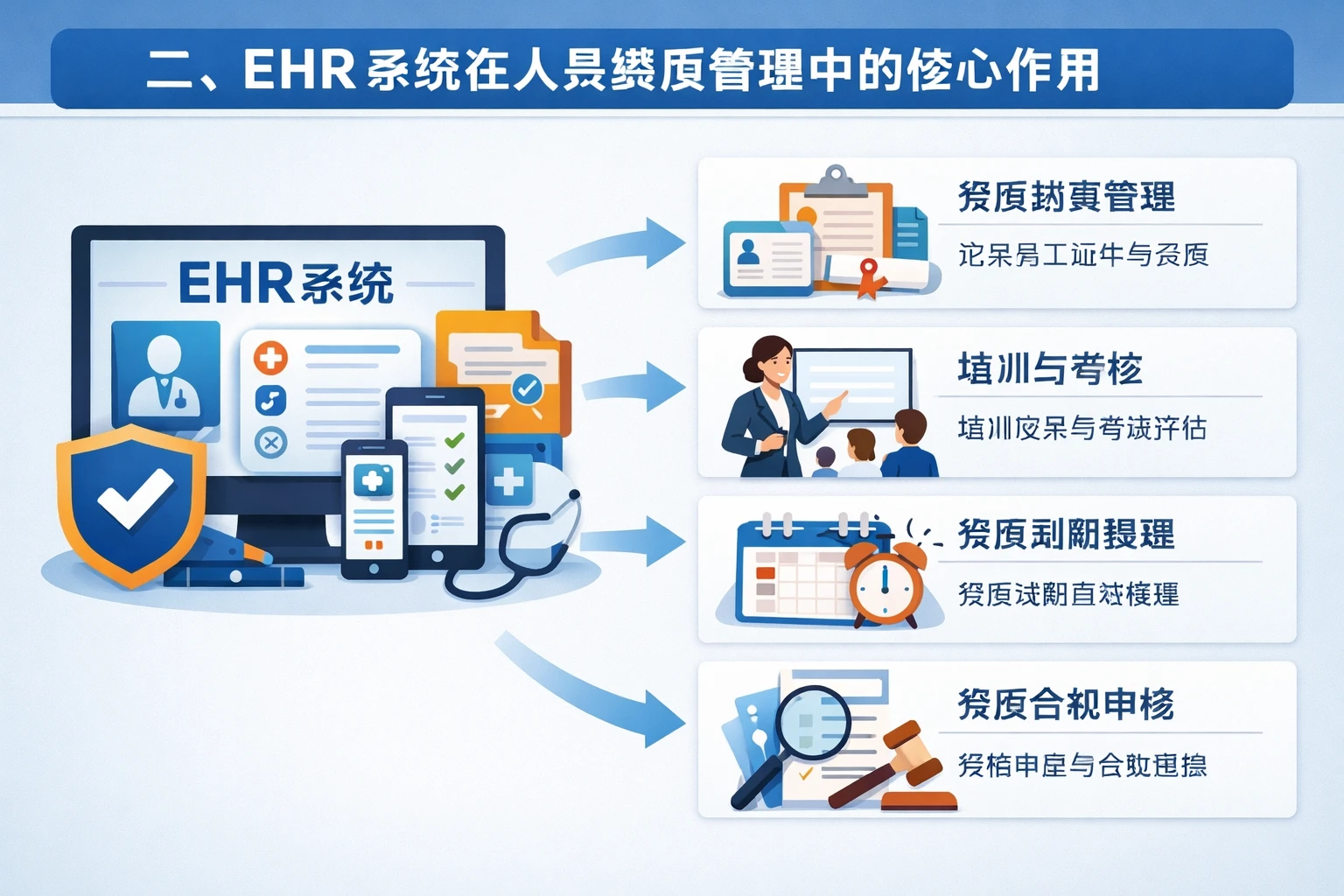 二、EHR系统在人员资质管理中的核心作用