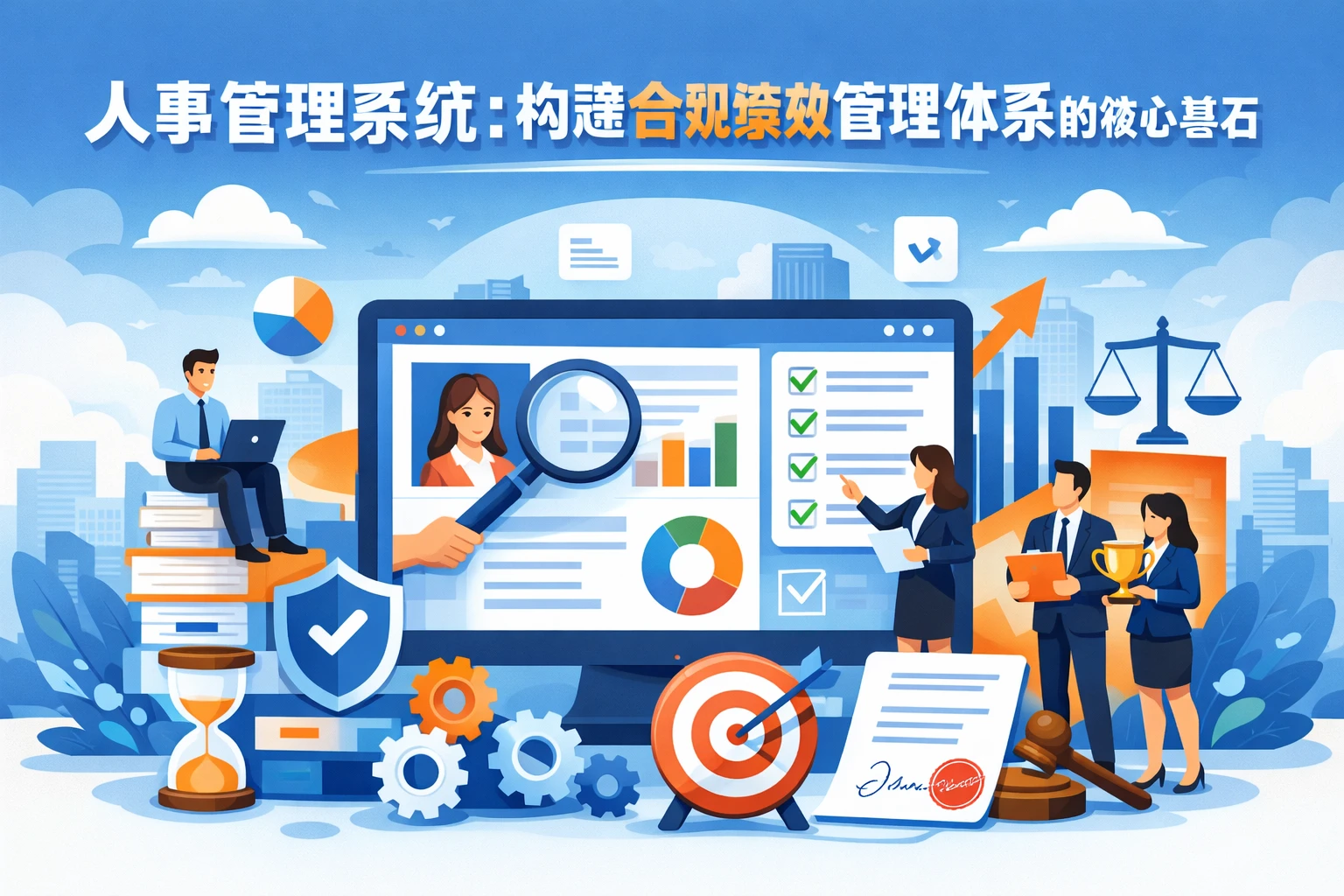人事管理系统：构建合规绩效管理体系的核心基石