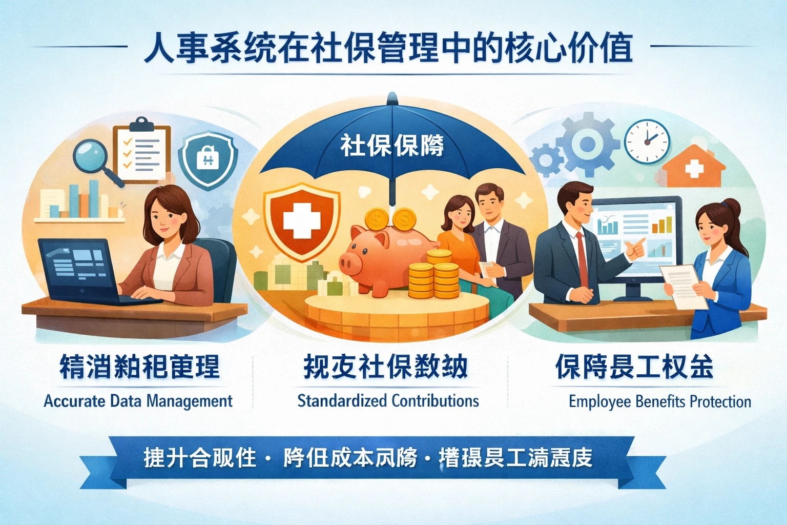 人事系统在社保管理中的核心价值