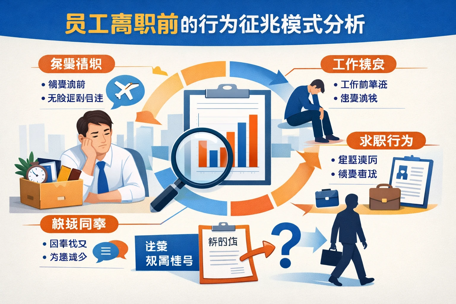 员工离职前的行为征兆模式分析