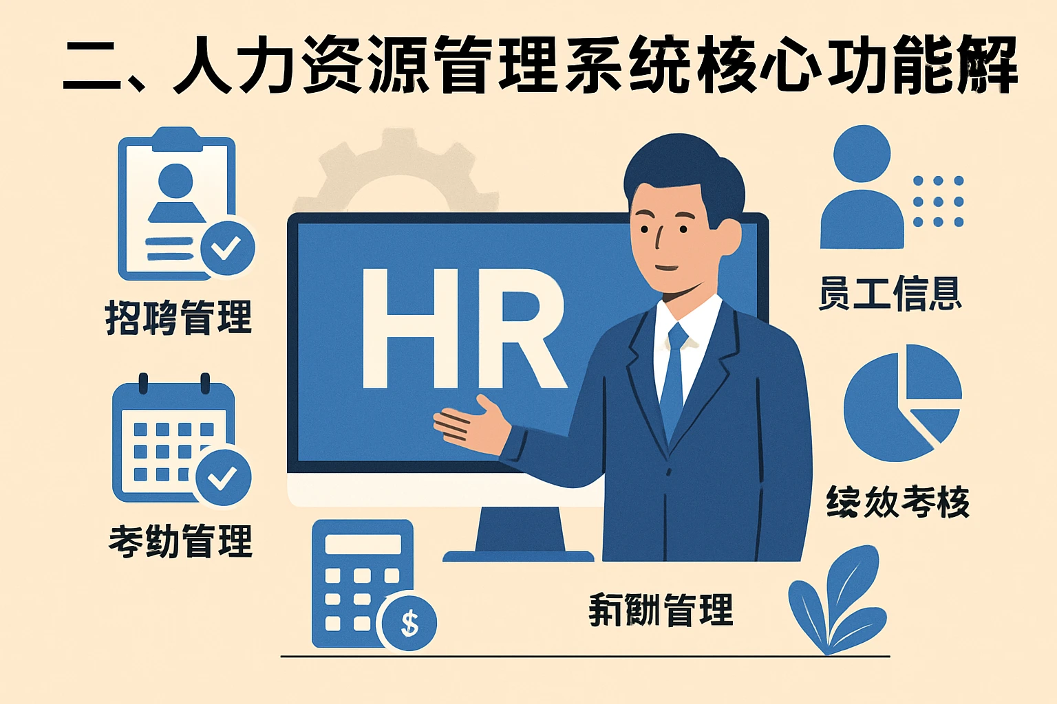 二、人力资源管理系统核心功能解析
