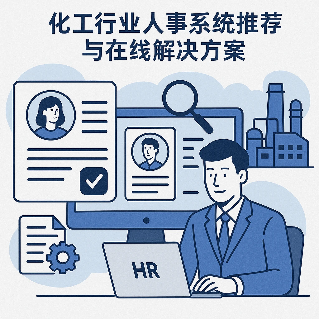 优化人力资源管理系统:化工行业人事系统推荐与在线解决方案