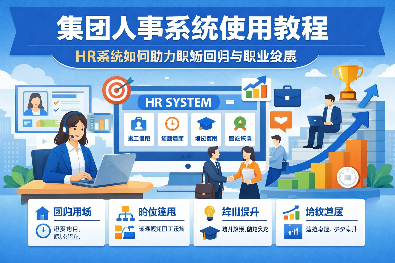 集团人事系统使用教程：HR系统如何助力职场回归与职业发展