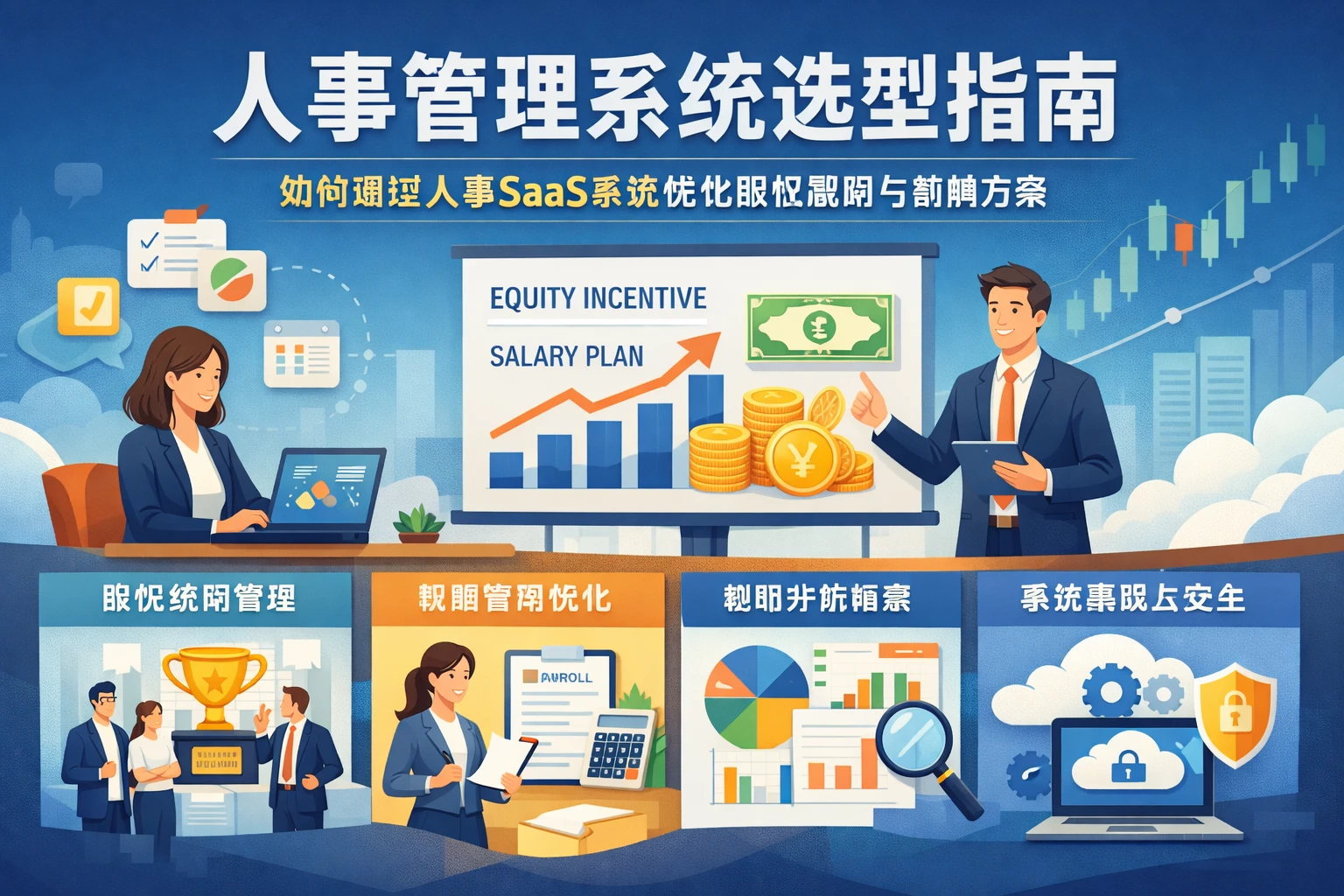 人事管理系统选型指南:如何通过人事SaaS系统优化股权激励与薪酬方案