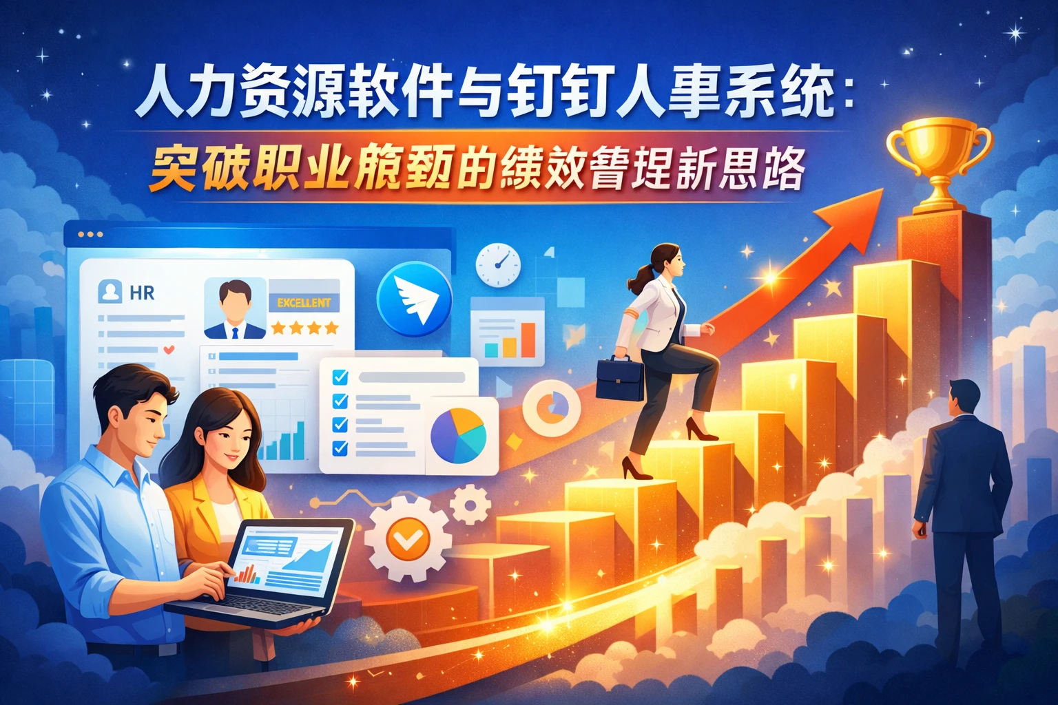 人力资源软件与钉钉人事系统：突破职业瓶颈的绩效管理新思路