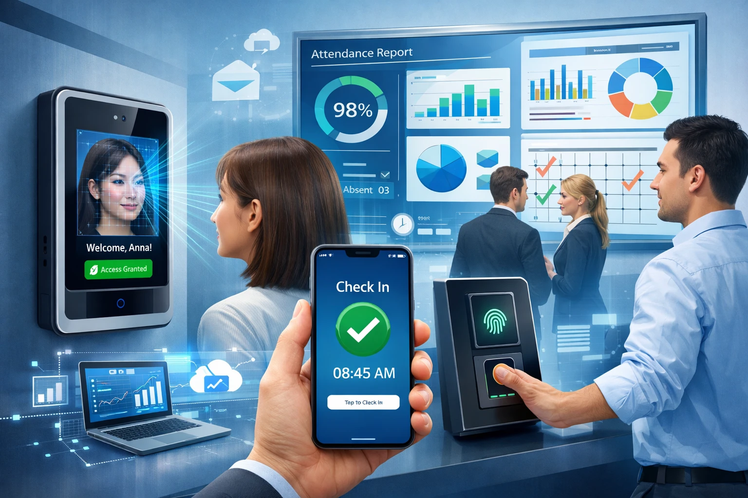 智能人事系统的创新考勤解决方案