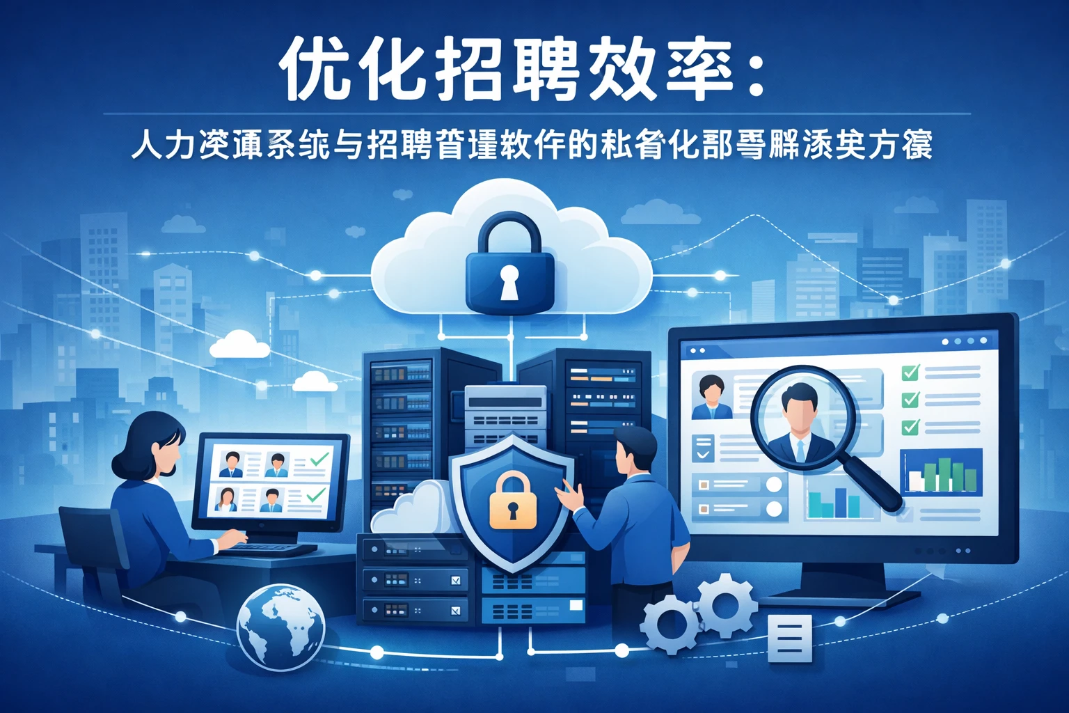 优化招聘效率:人力资源系统与招聘管理软件的私有化部署解决方案