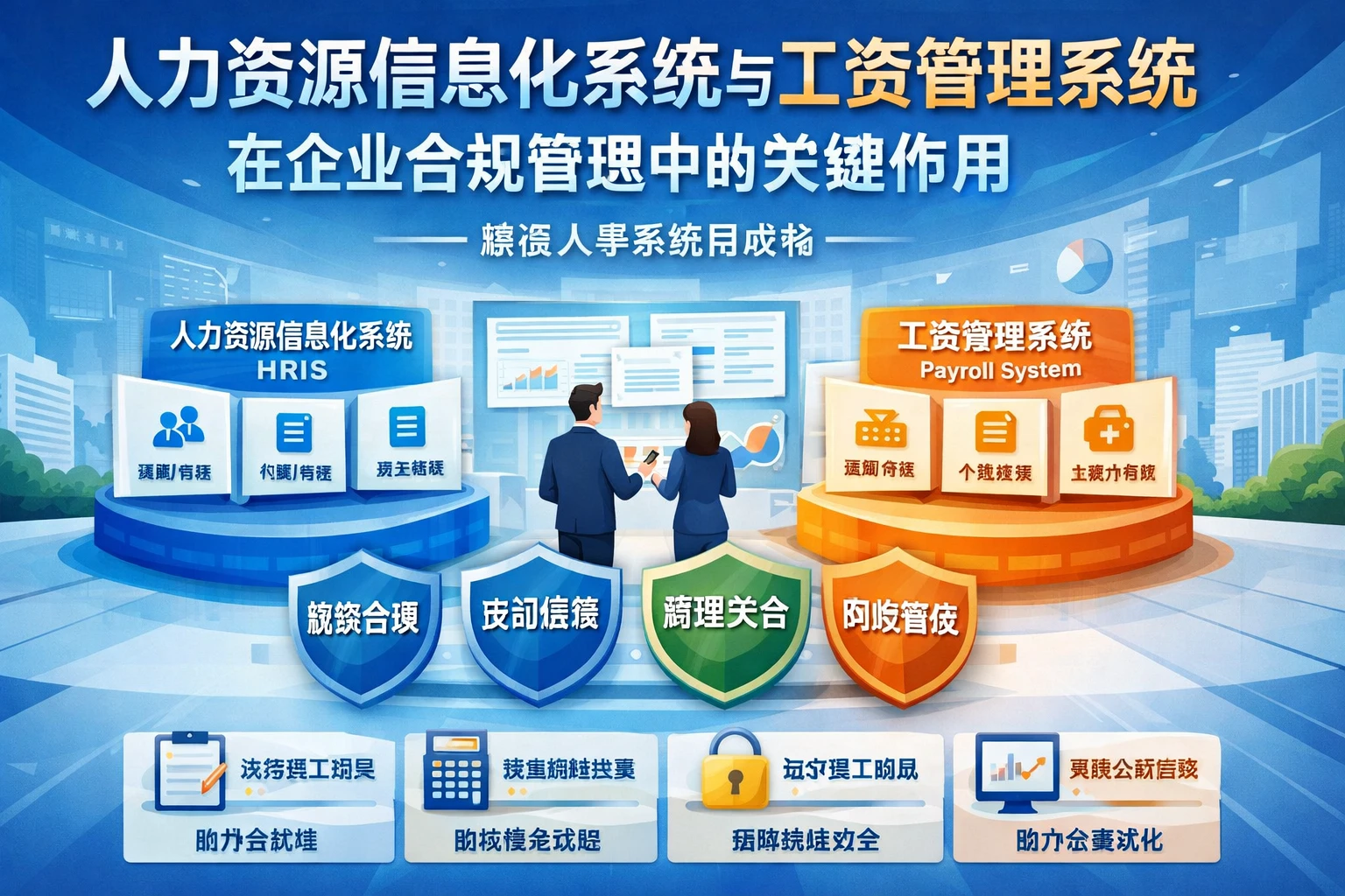 人力资源信息化系统与工资管理系统在企业合规管理中的关键作用——解读人事系统白皮书