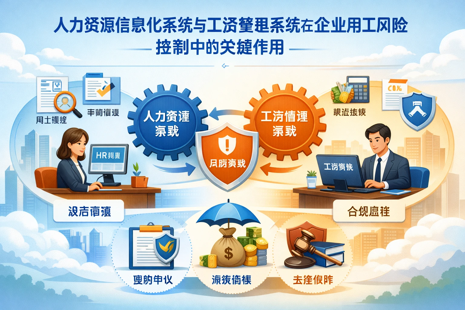 人力资源信息化系统与工资管理系统在企业用工风险控制中的关键作用