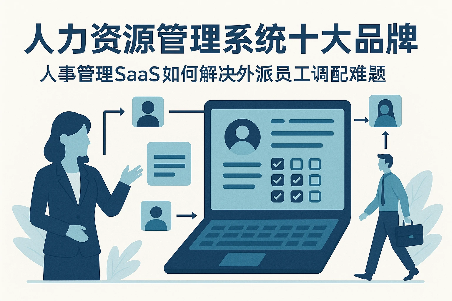 人力资源管理系统十大品牌：人事管理SaaS如何解决外派员工调配难题