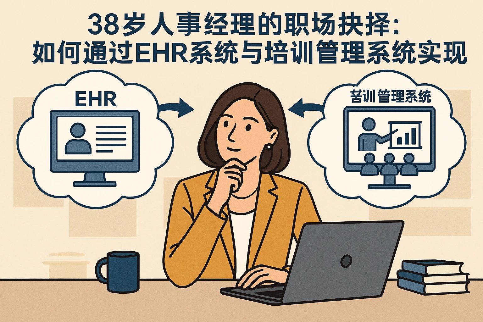 38岁人事经理的职场抉择：如何通过EHR系统与培训管理系统实现职业突破