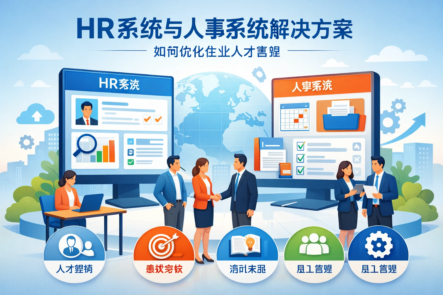 HR系统与人事系统解决方案如何优化企业人才管理