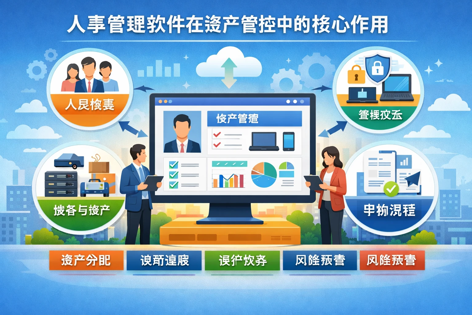 人事管理软件在资产管控中的核心作用