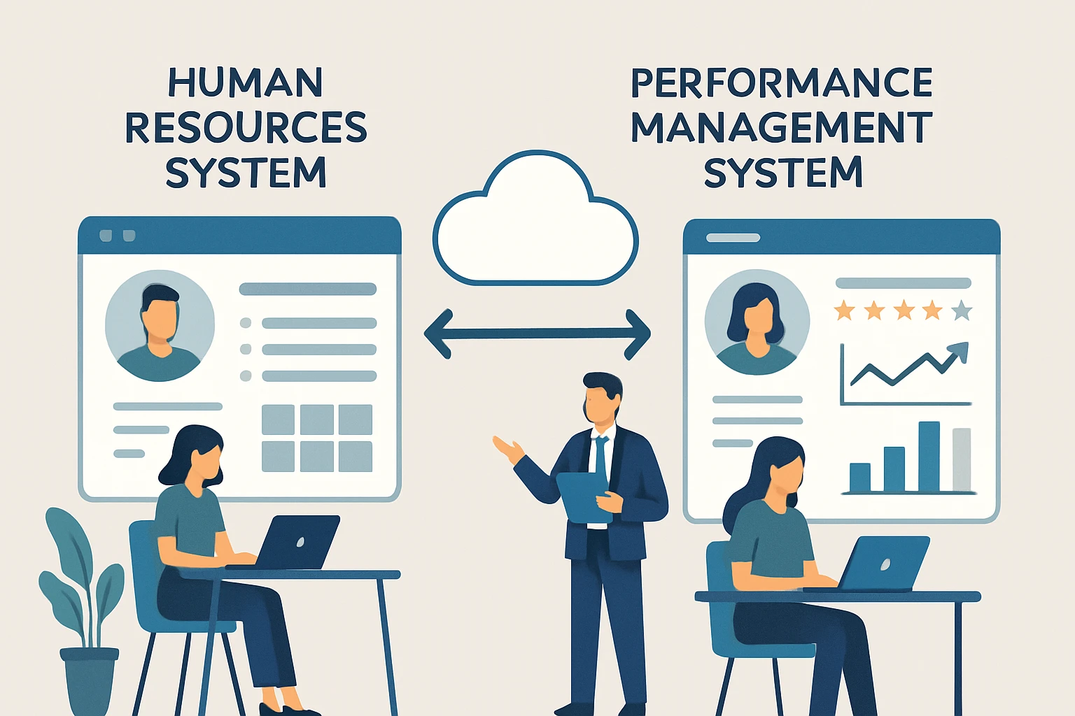 现代企业人力资源系统与绩效考评系统的整合应用