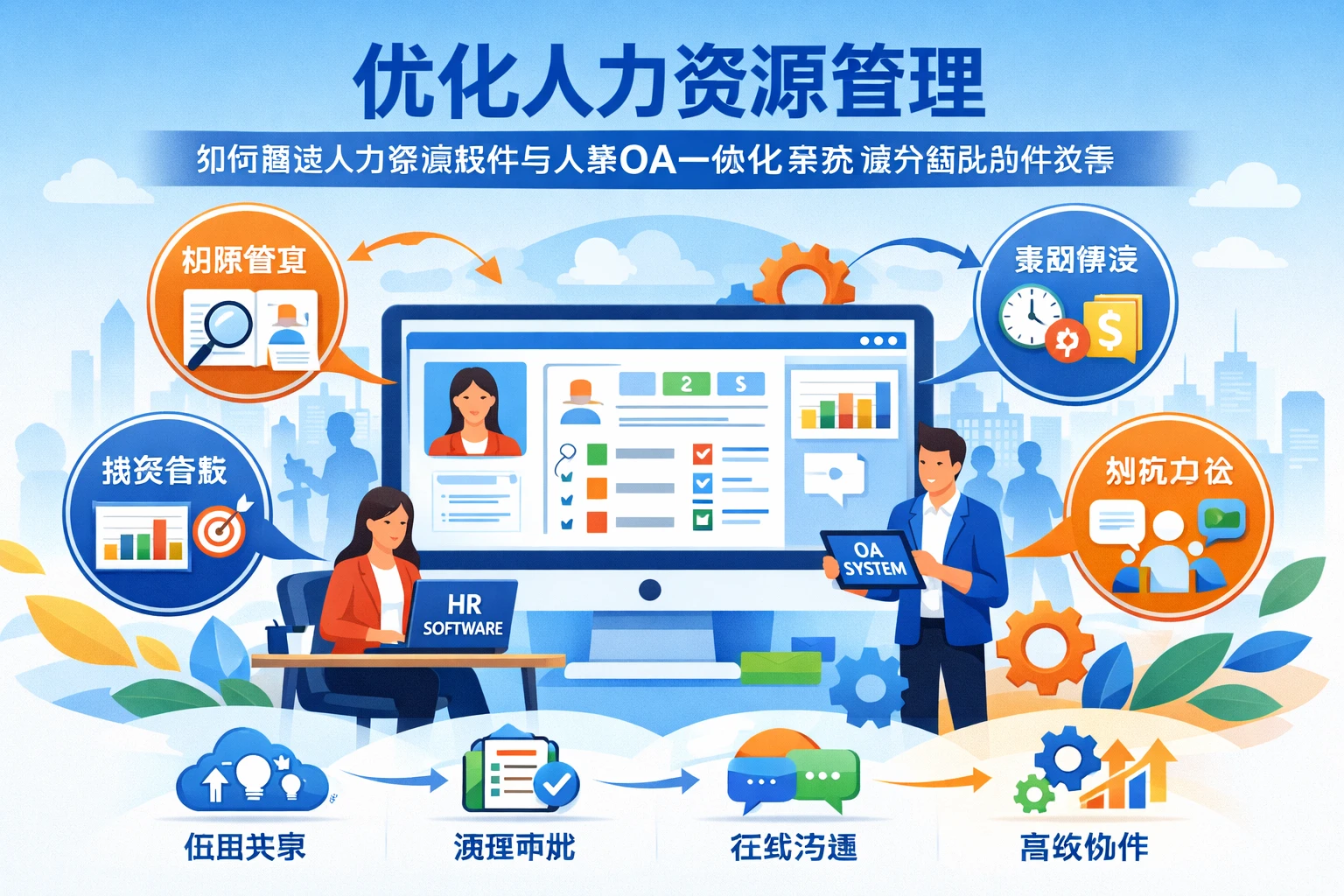 优化人力资源管理：如何通过人力资源软件与人事OA一体化系统提升团队协作效率