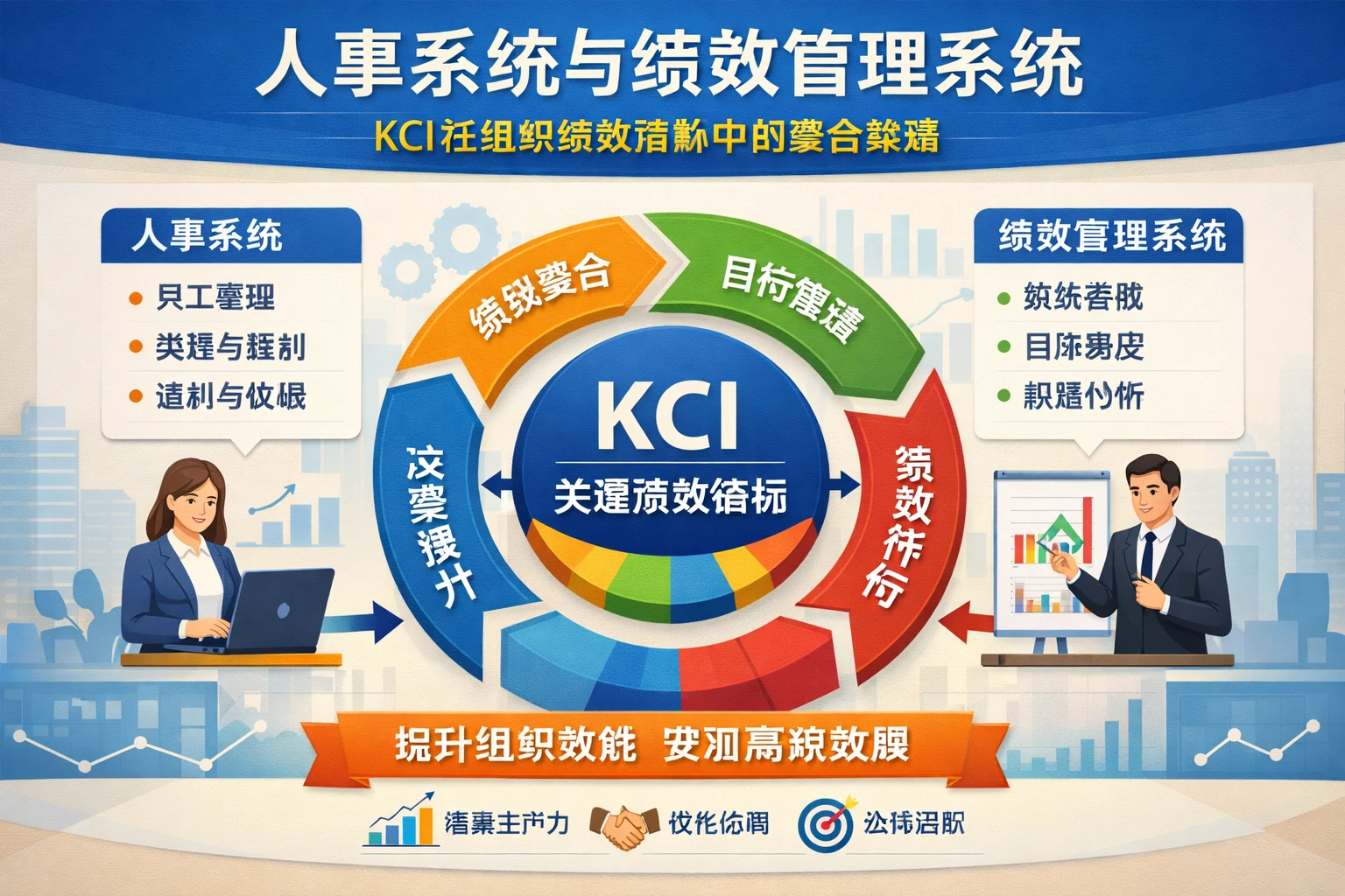 人事系统与绩效管理系统:KCI在组织绩效指标中的整合策略