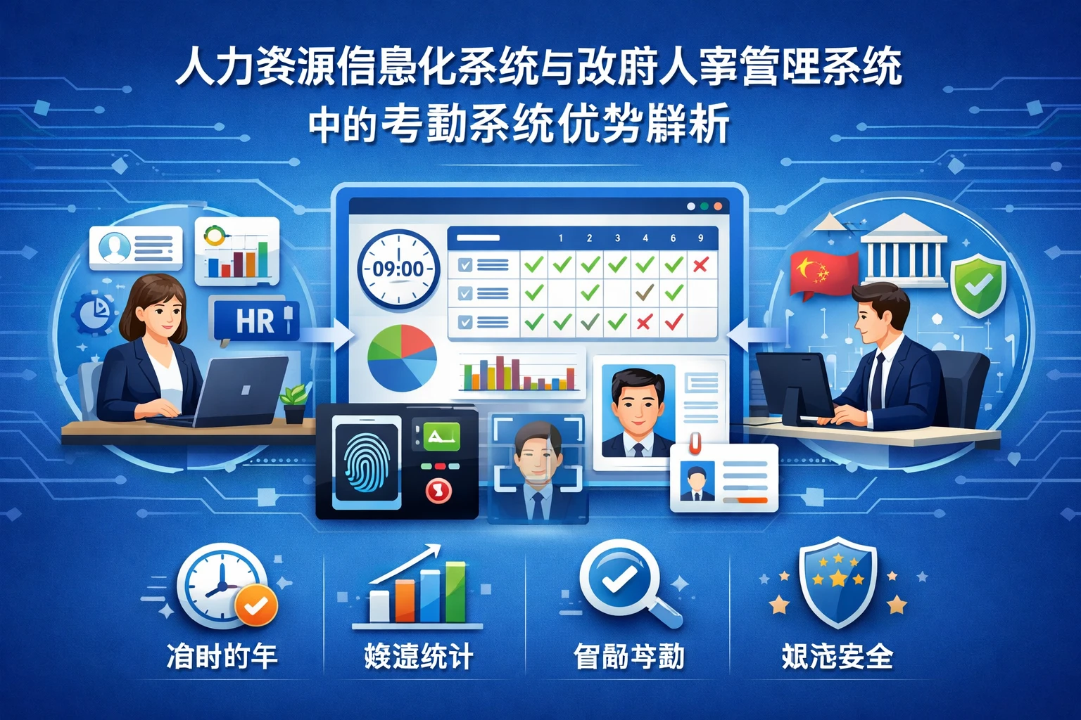 人力资源信息化系统与政府人事管理系统中的考勤系统优势解析