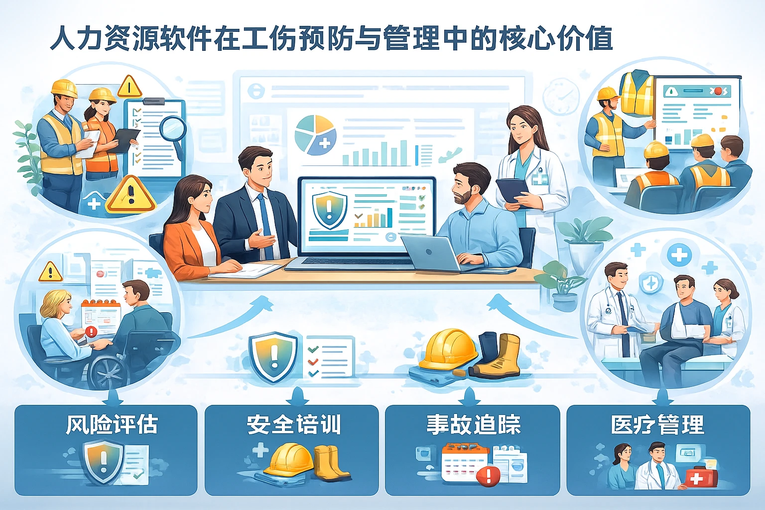 人力资源软件在工伤预防与管理中的核心价值