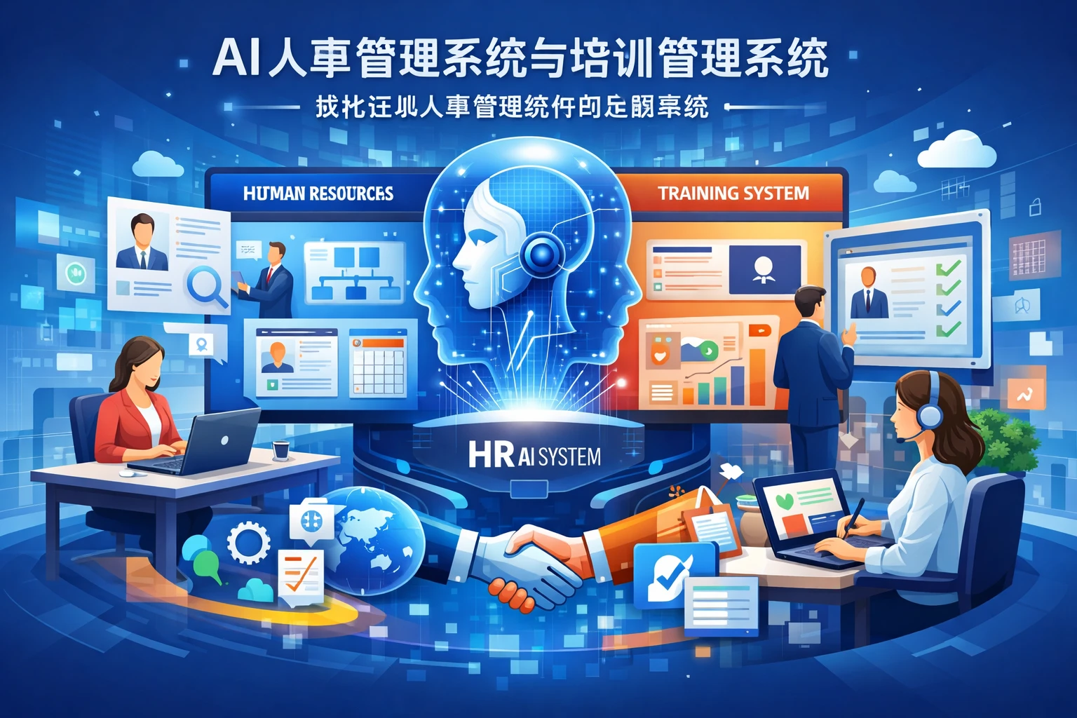 AI人事管理系统与培训管理系统：现代企业人事管理软件的全面革新