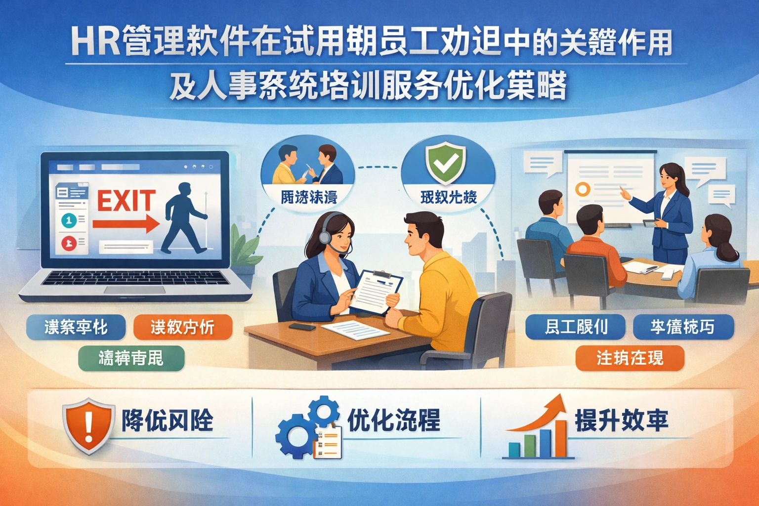 HR管理软件在试用期员工劝退中的关键作用及人事系统培训服务优化策略