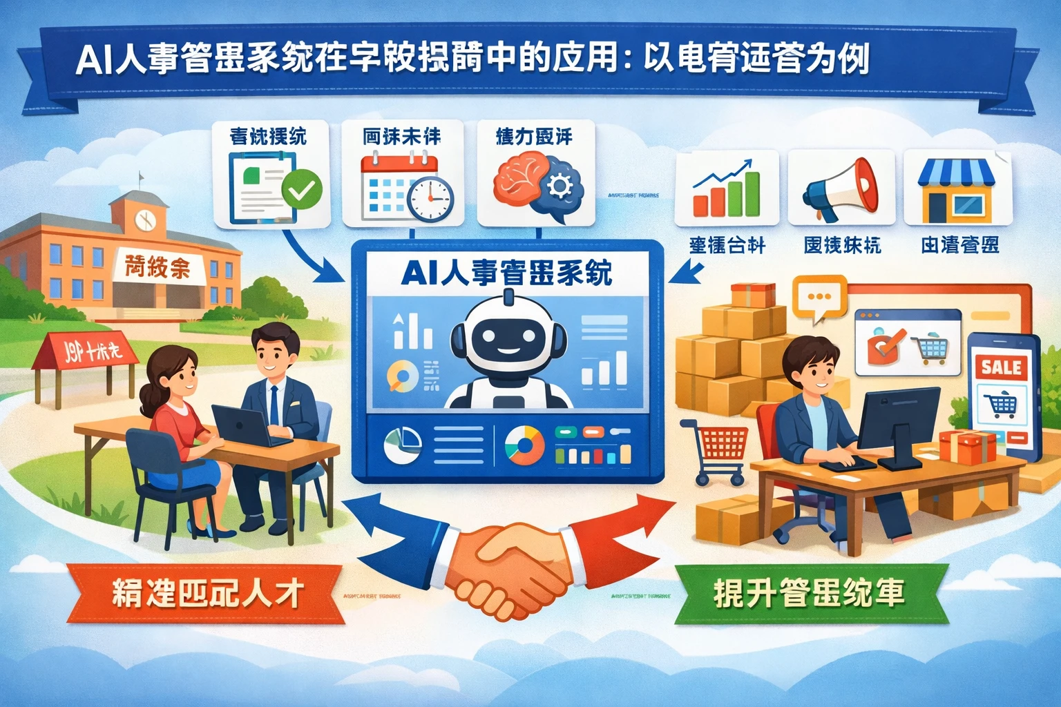 AI人事管理系统在学校招聘中的应用：以电商运营为例