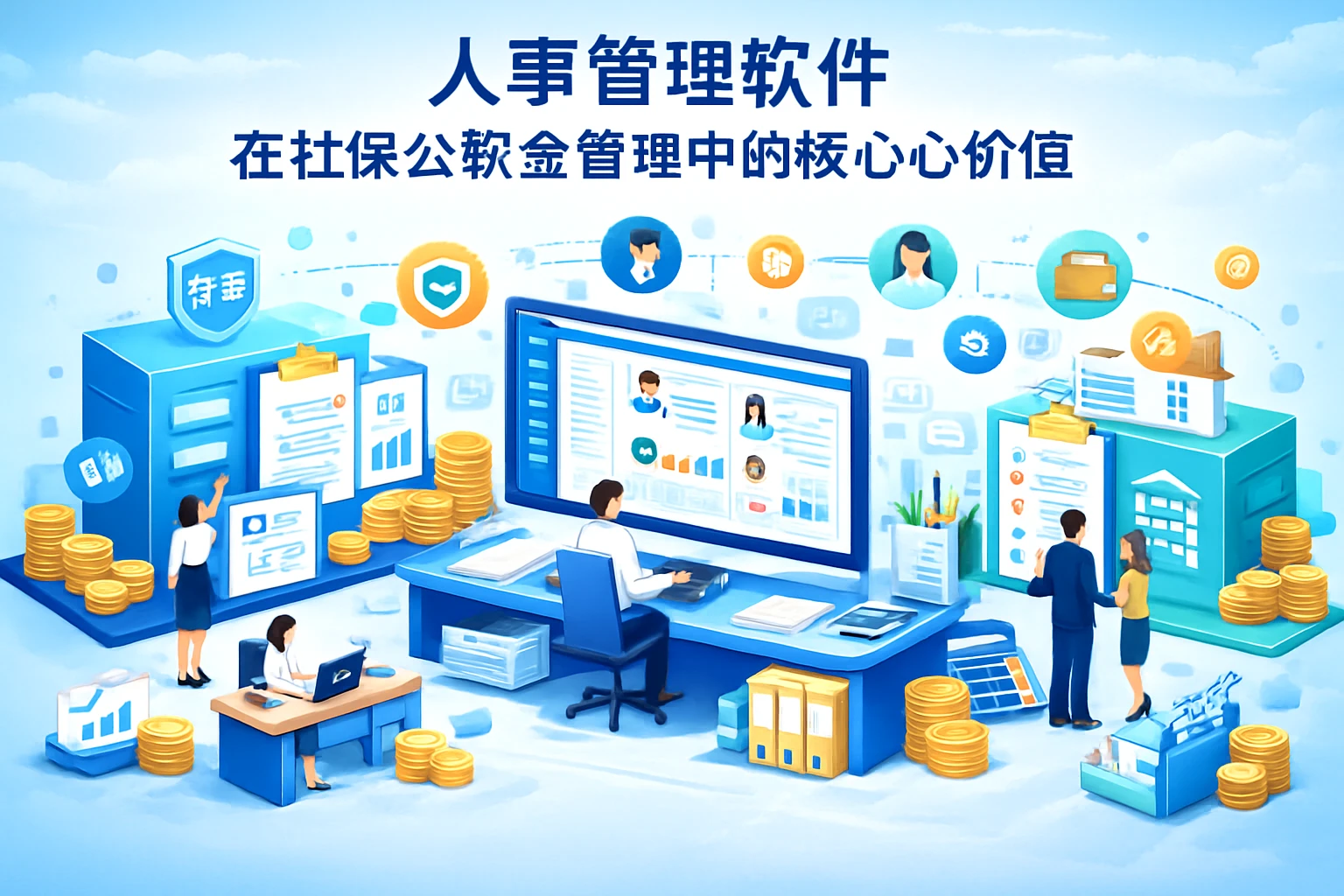 人事管理软件在社保公积金管理中的核心价值