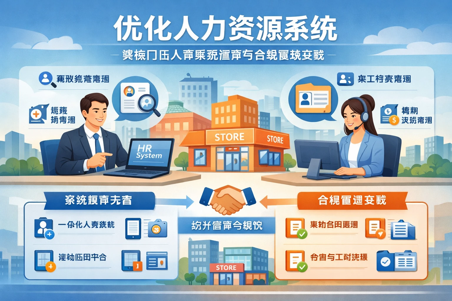 优化人力资源系统：连锁门店人事系统推荐与合规管理实践