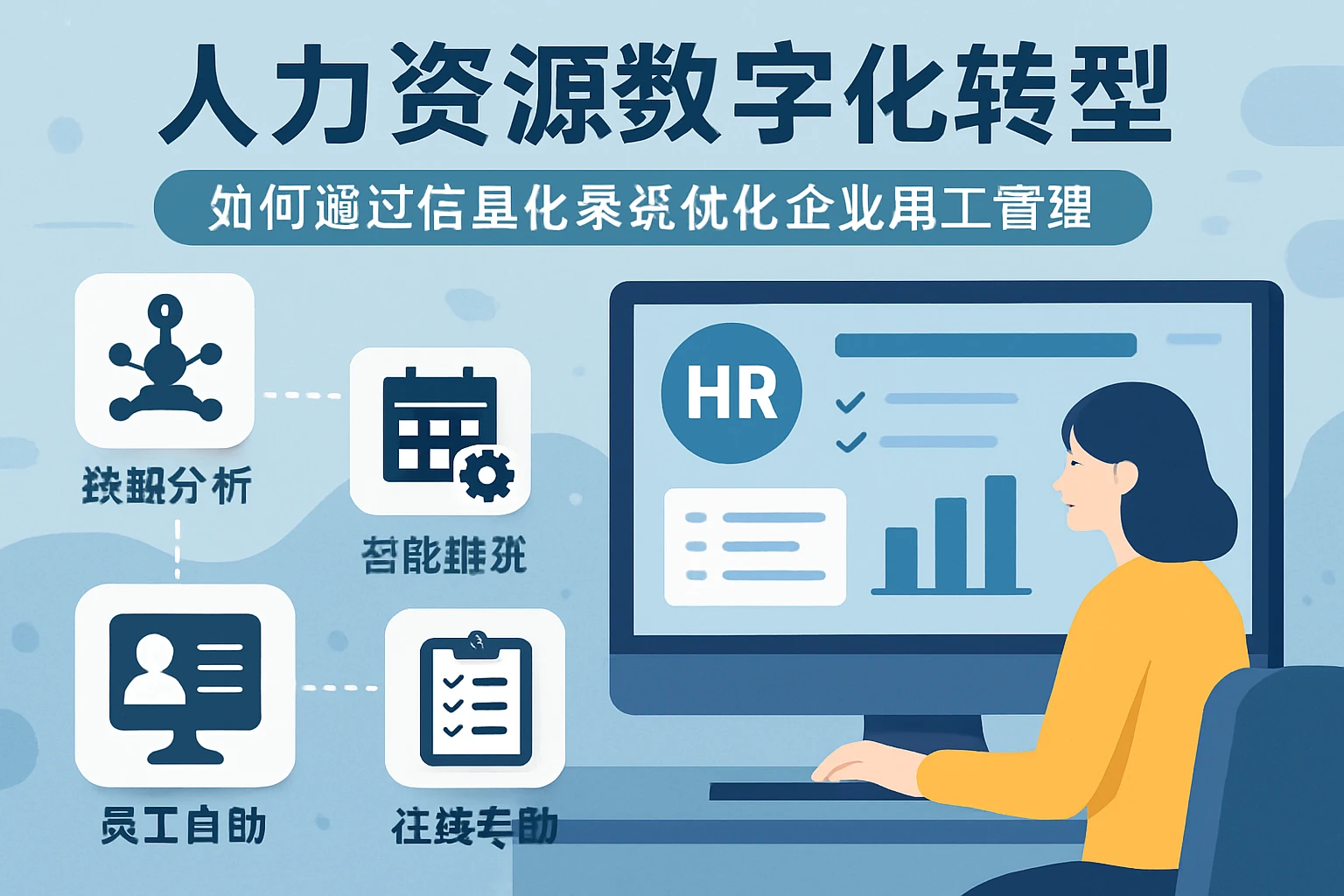 人力资源数字化转型：如何通过信息化系统优化企业用工管理