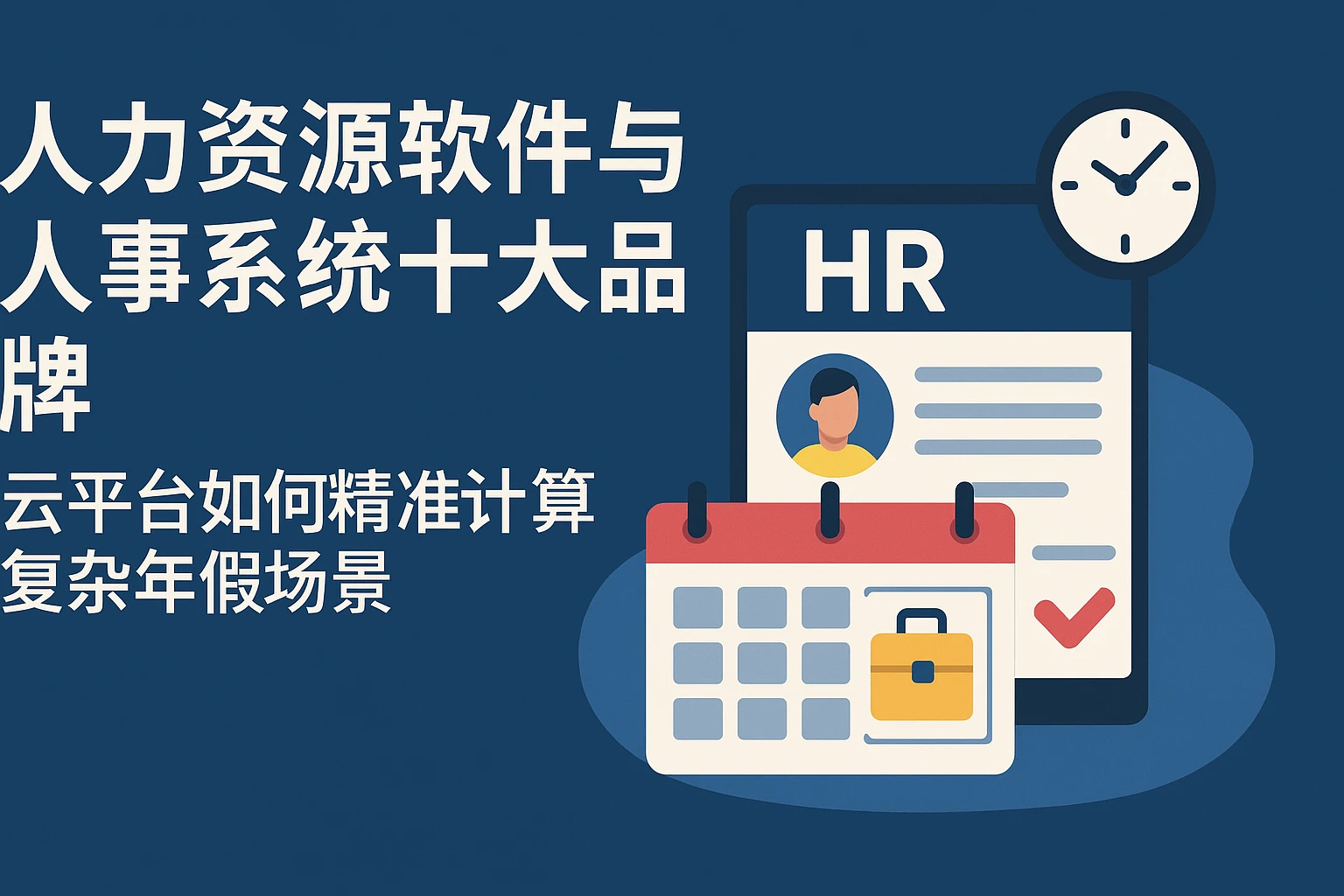 人力资源软件与人事系统十大品牌:云平台如何精准计算复杂年假场景