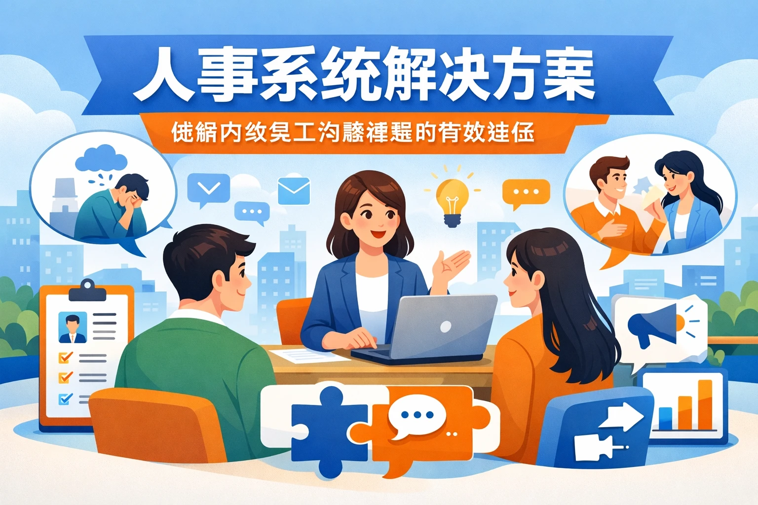 人事系统解决方案：破解内敛员工沟通难题的有效途径