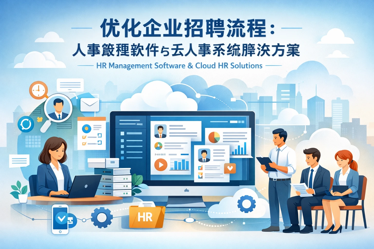 优化企业招聘流程：人事管理软件与云人事系统解决方案