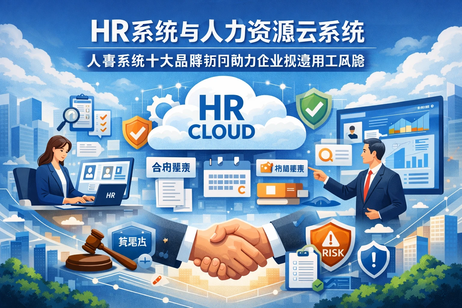 HR系统与人力资源云系统:人事系统十大品牌如何助力企业规避用工风险